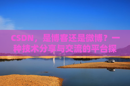 CSDN，是博客还是微博？一种技术分享与交流的平台探讨